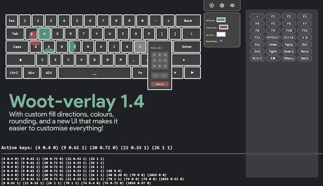 Wootverlay screenshot